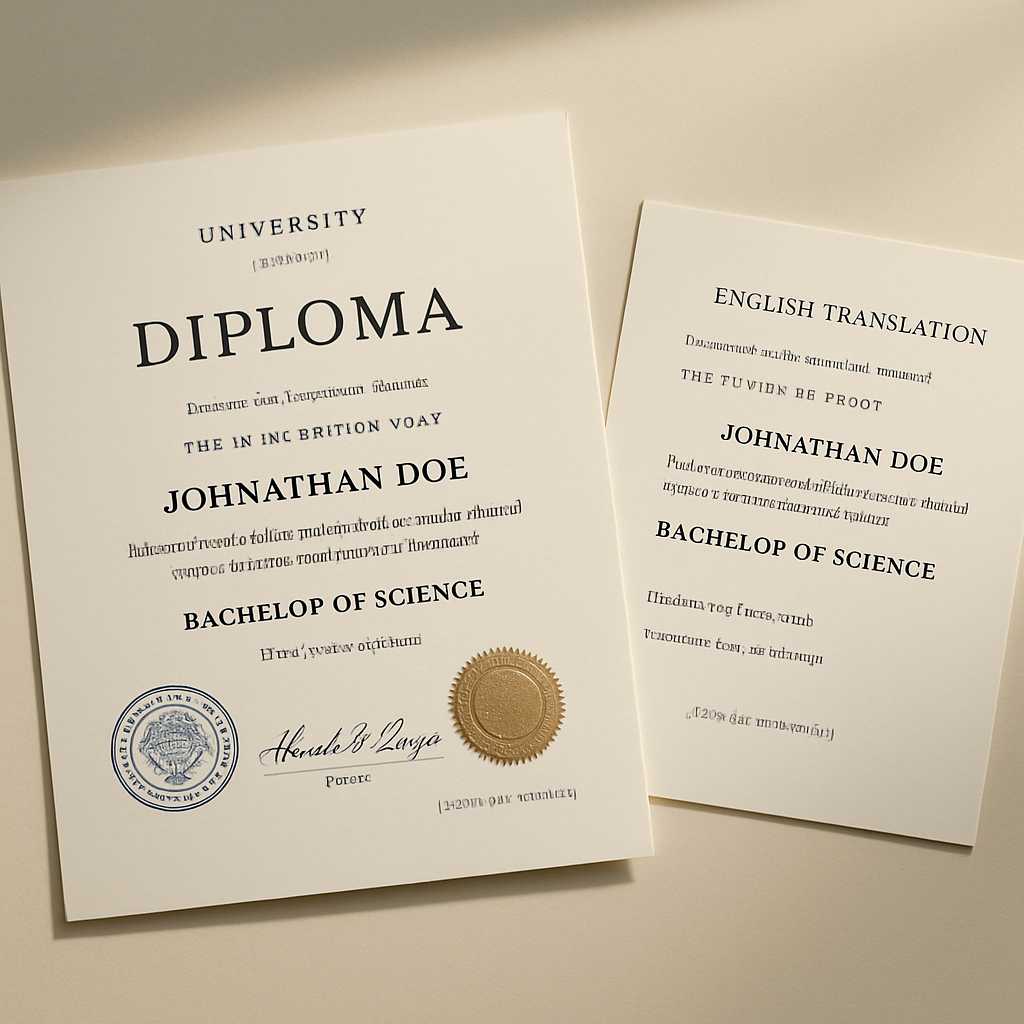 featured diploma translation requirements