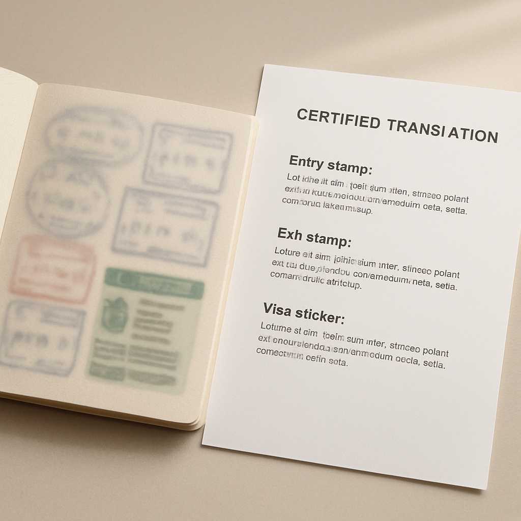 featured passport stamp translation