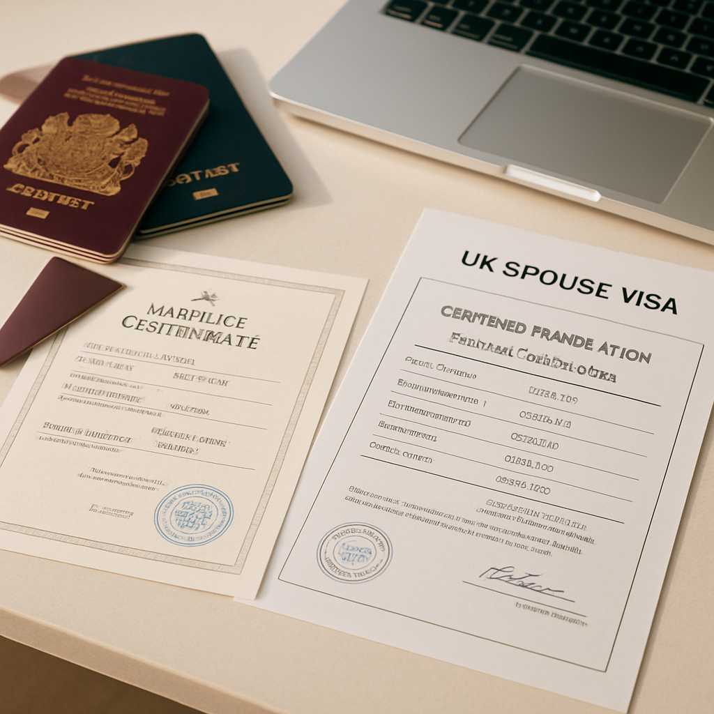 featured uk spouse visa marriage certificate translation