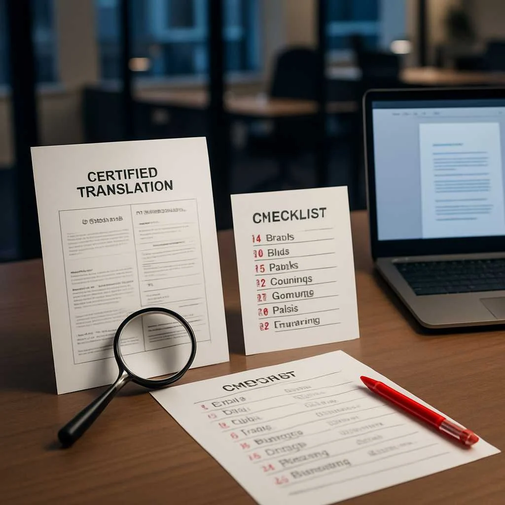 featured urgent translation quality standards